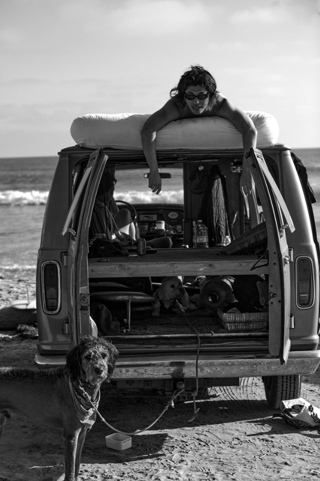 Surfers by Matthew Brookes